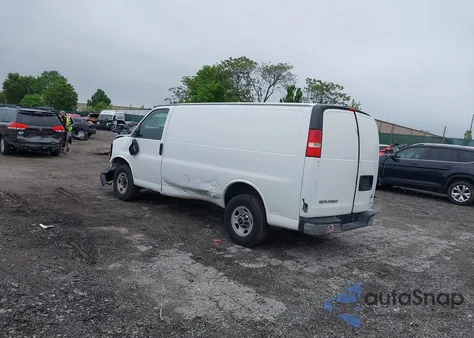 2014 GMC Savana 3500 Work Van из США, поврежденный, VIN 1GTZ7TCG1E1120033